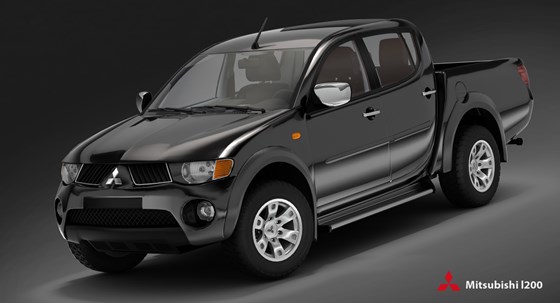 3D графика: Mitsubishi L200