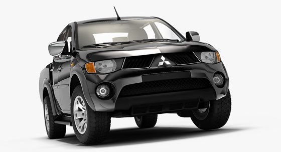 3D графика: Mitsubishi L200